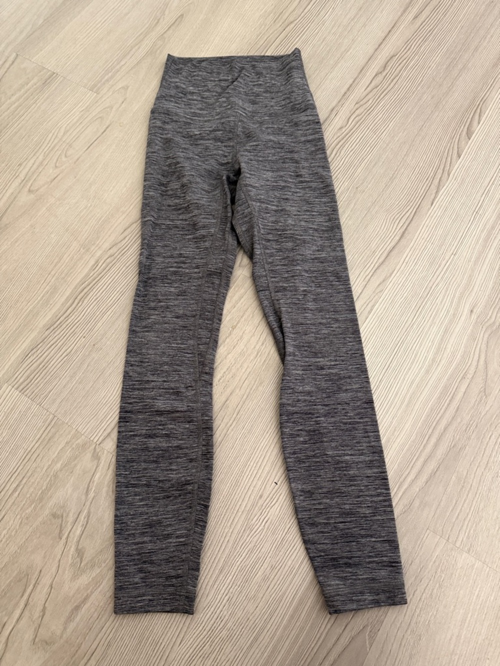lululemon athletica Women's Heather Gray High-Waist Leggings